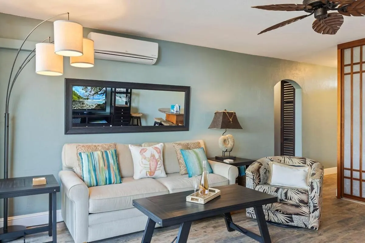 아파트 Nani Kai Hale 305 - Oceanview Updated Condo With Ac At Beachfront Resort 키헤이